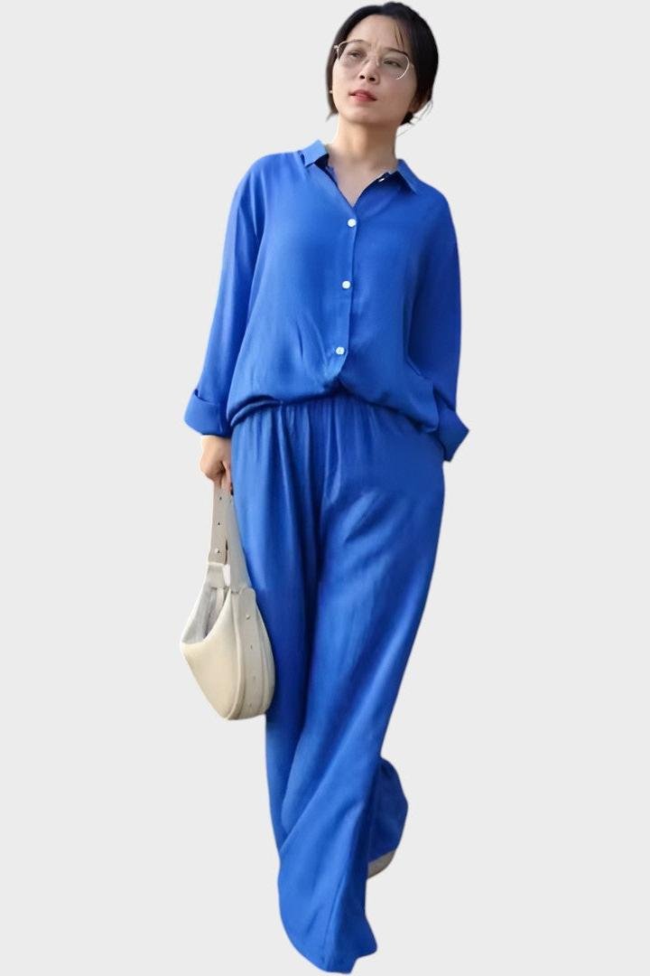 Komplet sa bluzom i pantalonama – Roze model