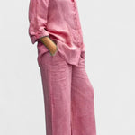 Komplet sa bluzom i pantalonama – Roze model