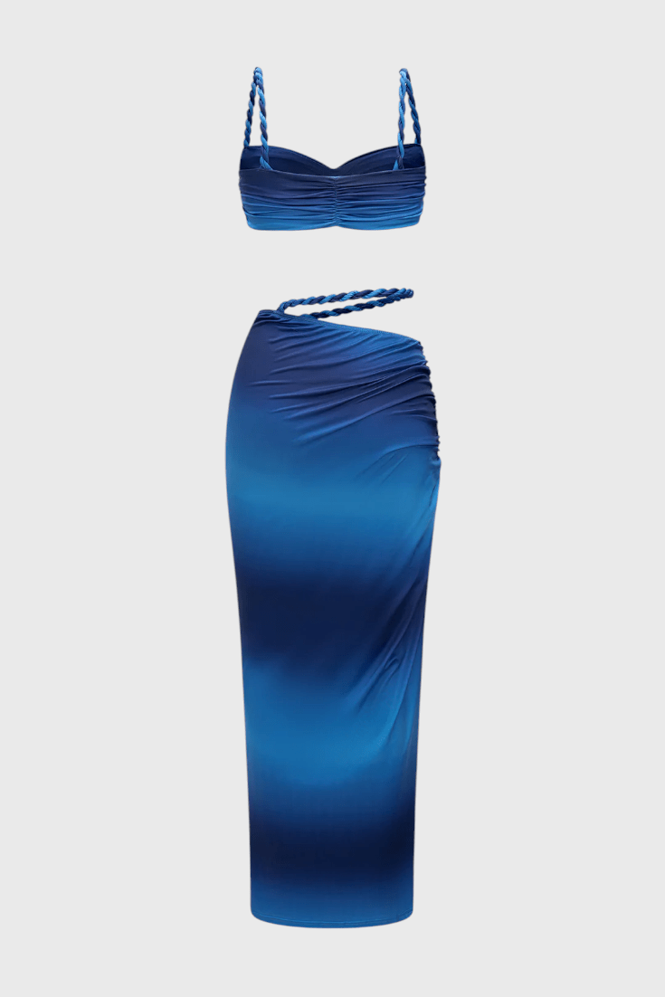 Ella – Dvodelni šifonski elegantni komplet