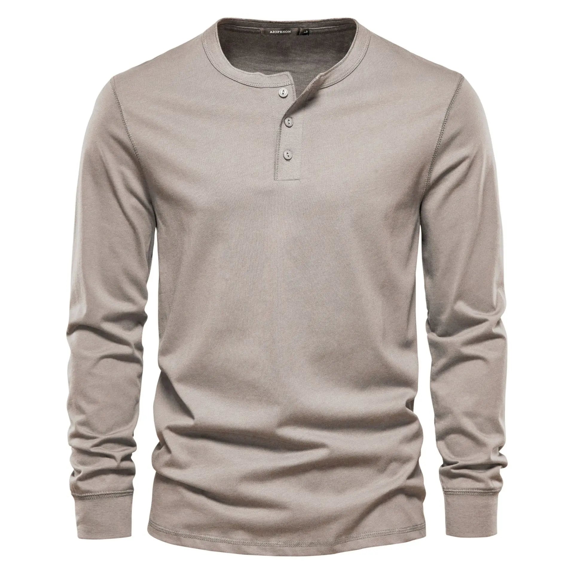 Henley Majica – Meka Prozračna Mešavina