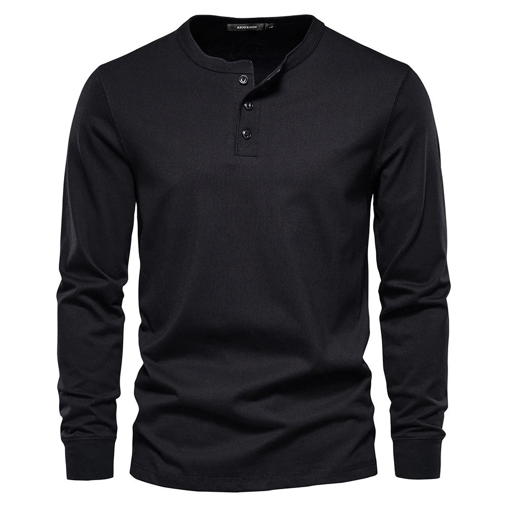 Henley Majica – Meka Prozračna Mešavina