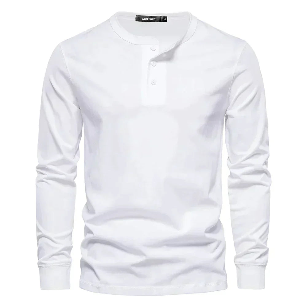Henley Majica – Meka Prozračna Mešavina