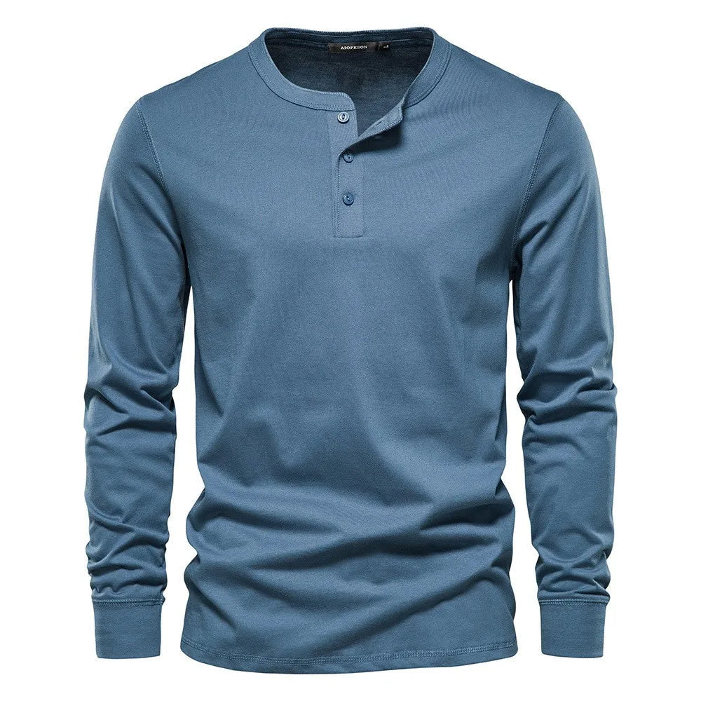 Henley Majica – Meka Prozračna Mešavina