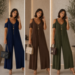 Lulu – Elegantni kombinezon sa otkrivenim ramenima