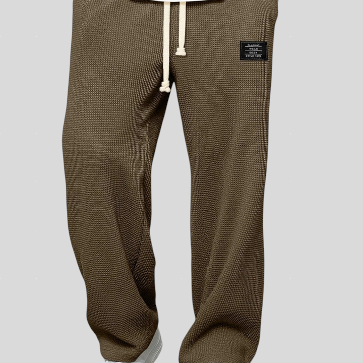 Široke pantalone sa podesivim strukom