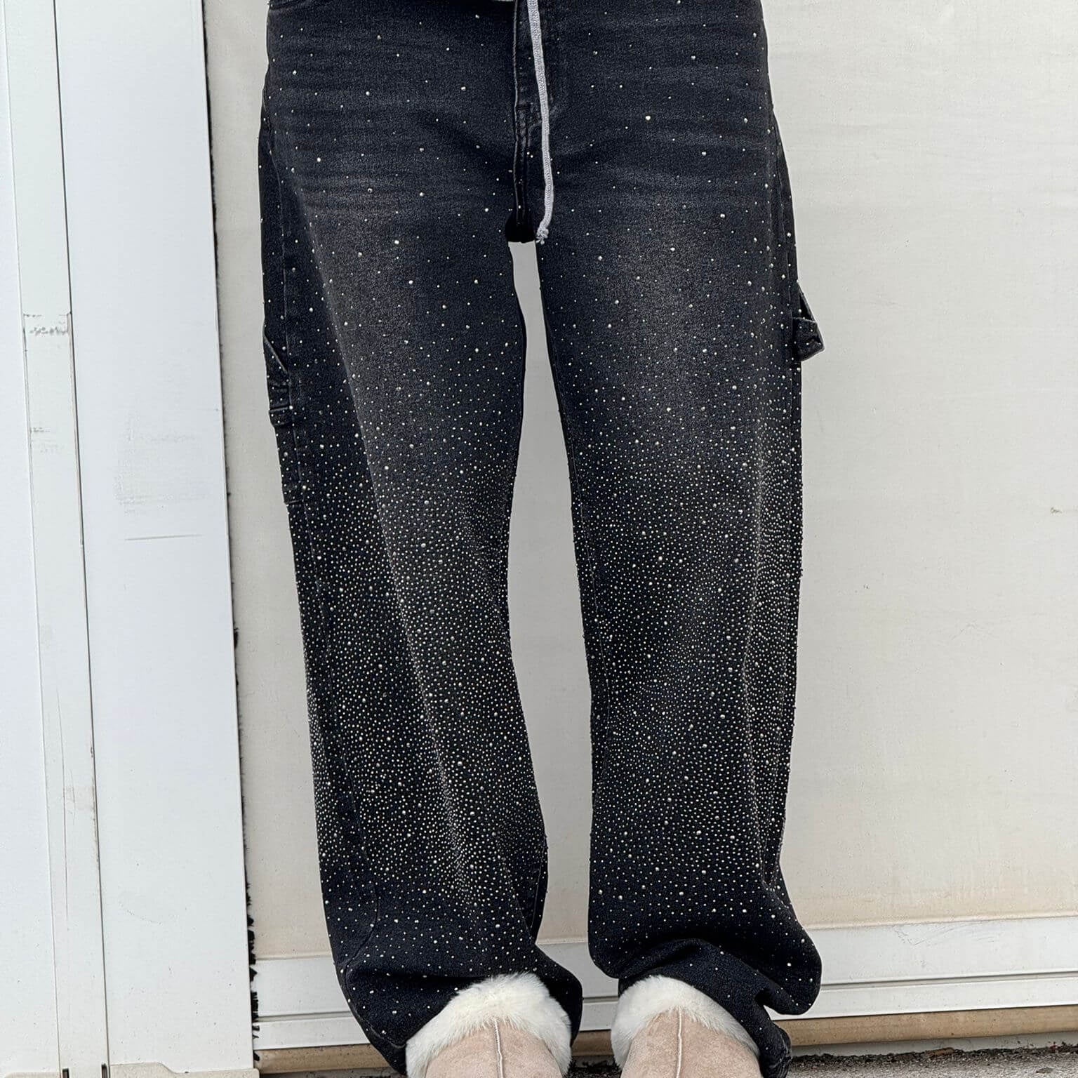 Gertrud™ – Pantalone sa svetlucavim detaljima