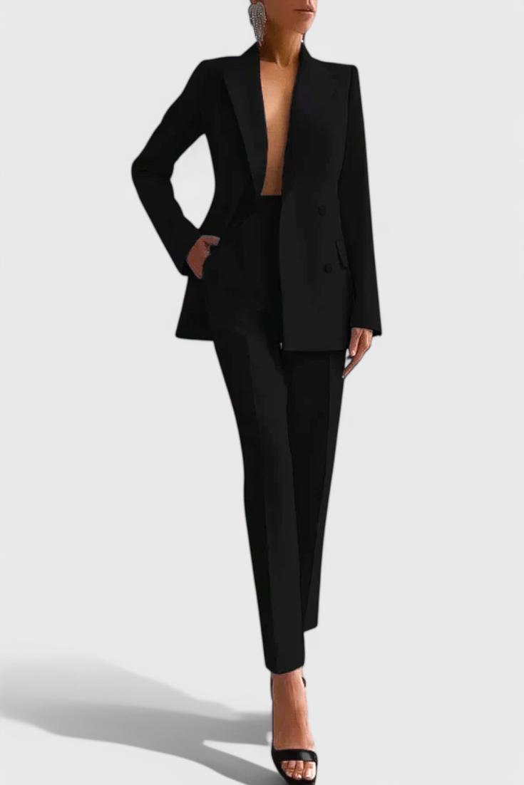 Jolene – Elegantni komplet sa blejzerom i pantalonama
