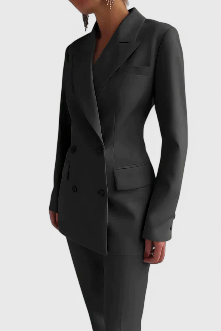 Jolene – Elegantni komplet sa blejzerom i pantalonama