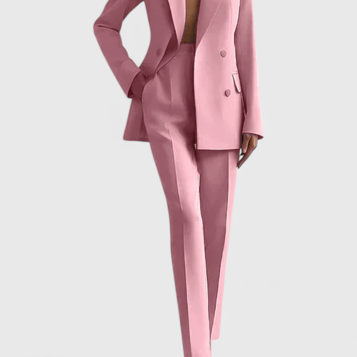 Jolene – Elegantni komplet sa blejzerom i pantalonama