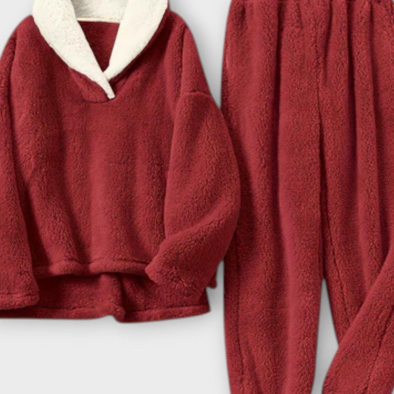 Karolina – Topli komplet sa košuljom i pantalonama