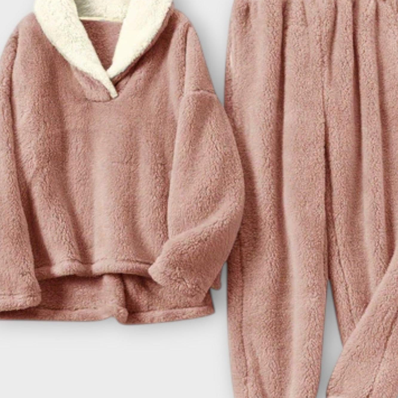 Karolina – Topli komplet sa košuljom i pantalonama