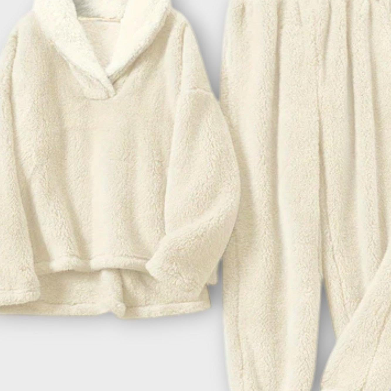 Karolina – Topli komplet sa košuljom i pantalonama