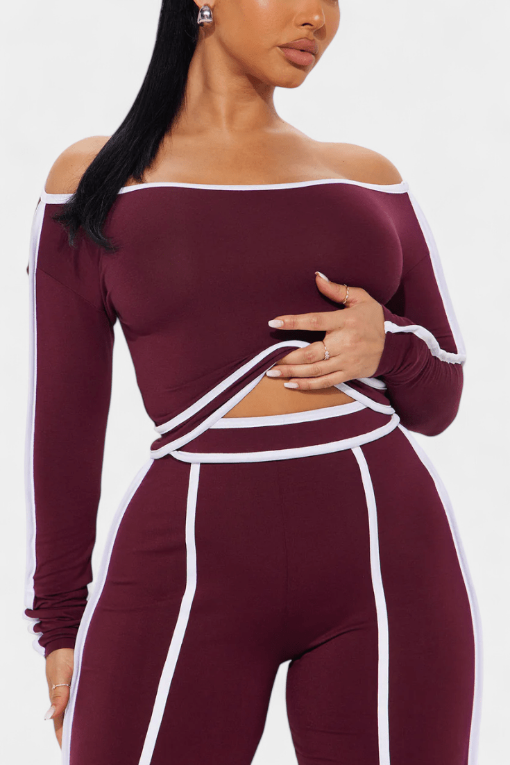 Krystelle – Komplet sa topom i pantalonama