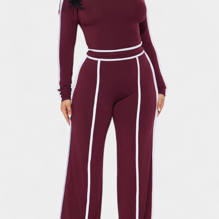 Krystelle – Komplet sa topom i pantalonama