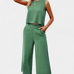 Lavinia Boho – Boho komplet sa topom i pantalonama