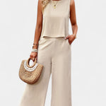 Lavinia Boho – Boho komplet sa topom i pantalonama