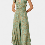 Leandra – Boho cvetni kombinezon