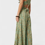 Leandra – Boho cvetni kombinezon