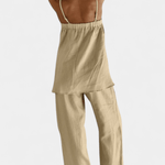 Lía – Minimalistički komplet sa topom i pantalonama