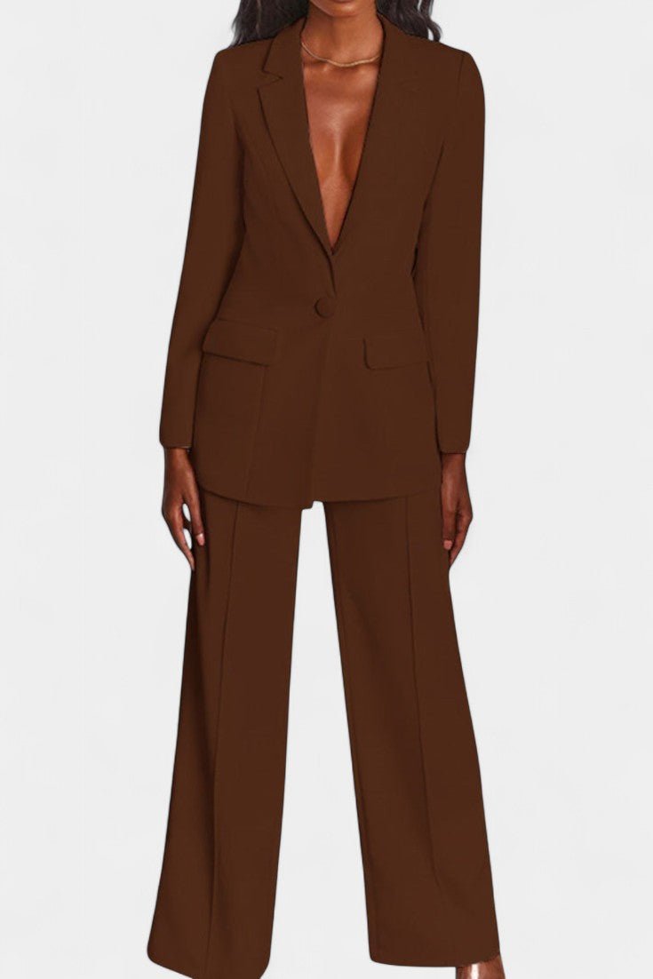 Marnie – Elegantni komplet sa blejzerom i pantalonama