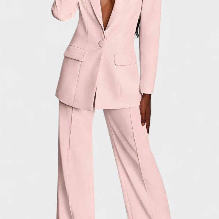 Marnie – Elegantni komplet sa blejzerom i pantalonama