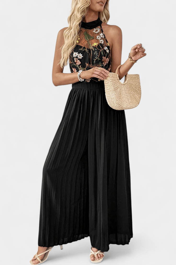 Maruja – Elegantni cvetni kombinezon