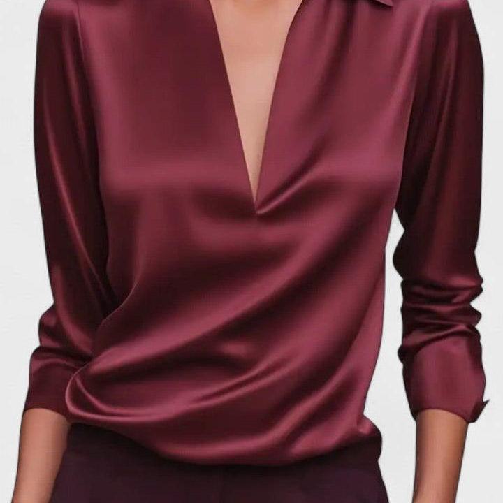 Nádia - Premium bluza sa V izrezom