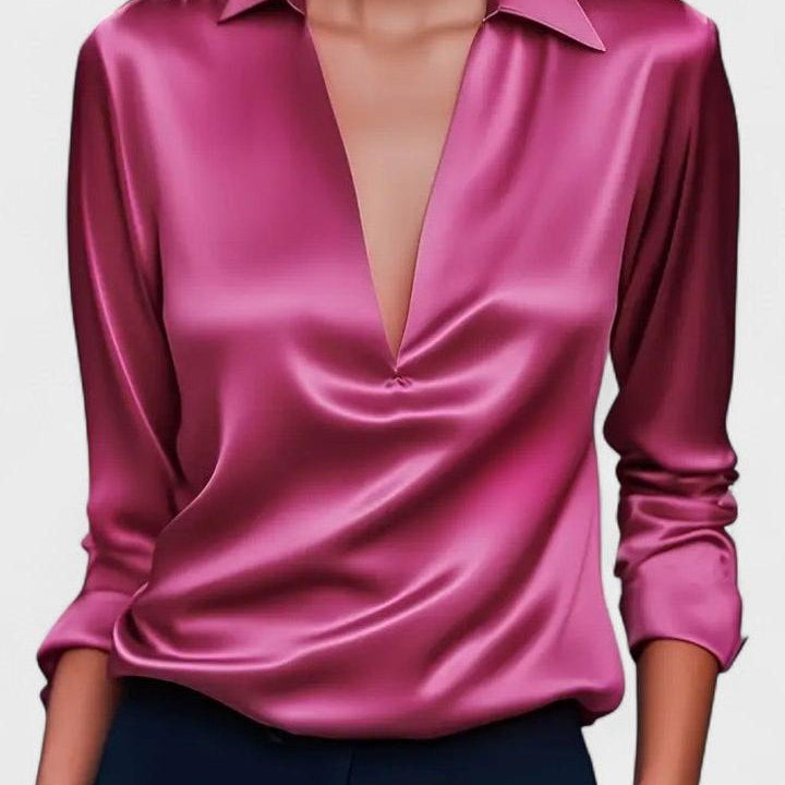Nádia - Premium bluza sa V izrezom