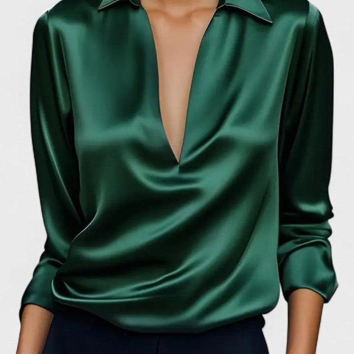 Nádia - Premium bluza sa V izrezom