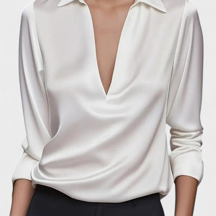 Nádia - Premium bluza sa V izrezom