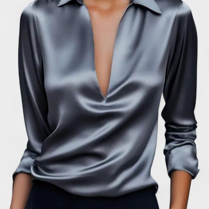 Nádia - Premium bluza sa V izrezom