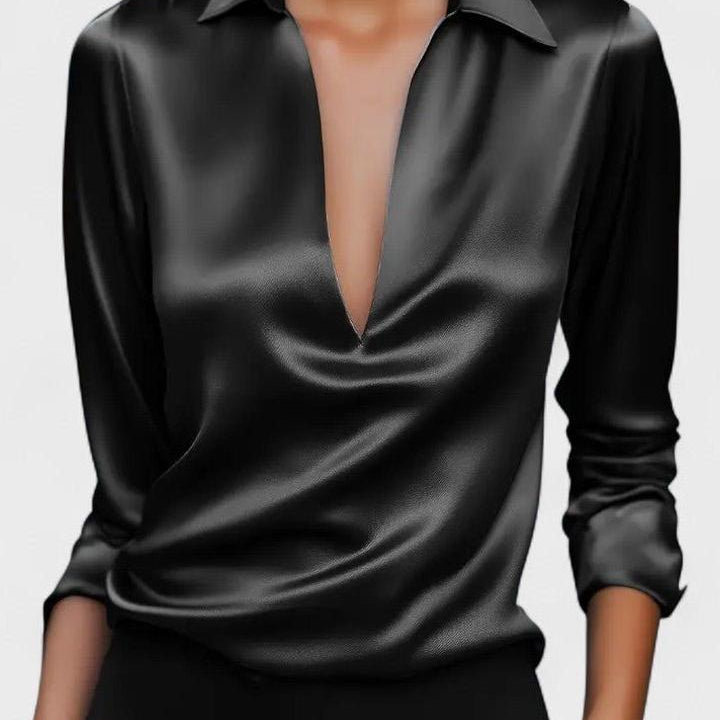 Nádia - Premium bluza sa V izrezom