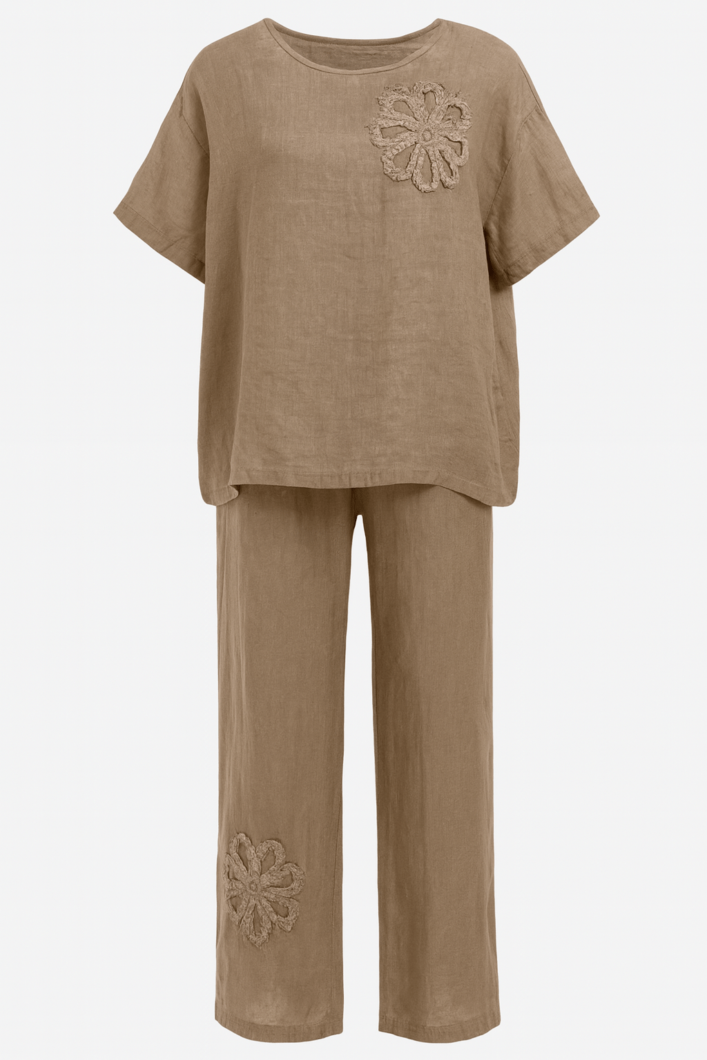 Natalia – Boho komplet sa bluzom i pantalonama