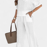 Natalia – Boho komplet sa bluzom i pantalonama