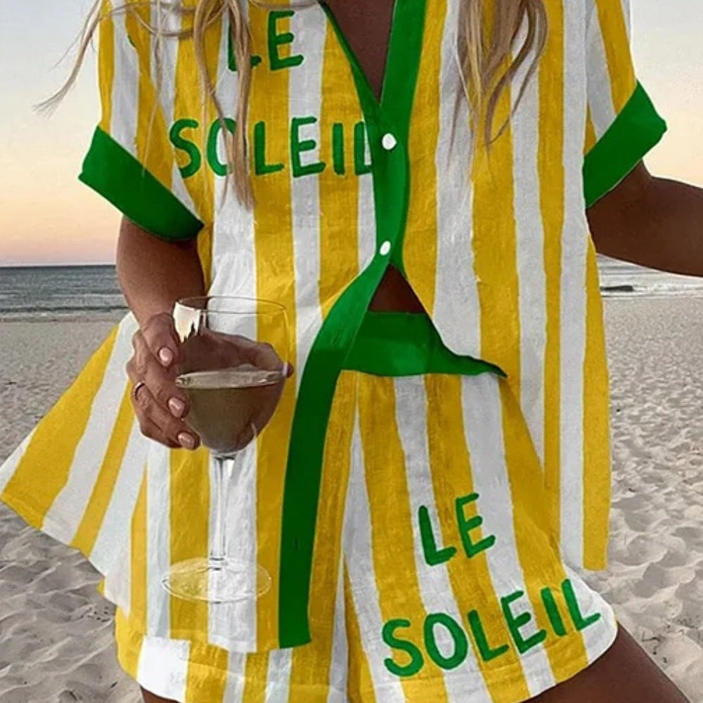 Jorelle – Komplet sa topom i šortsem