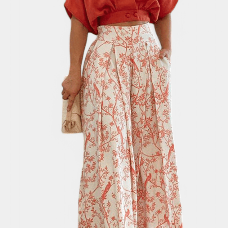 Olivia Boho – Boho komplet sa topom i pantalonama