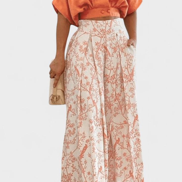 Olivia Boho – Boho komplet sa topom i pantalonama