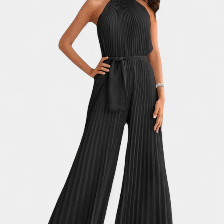 Tara – Elegantni kombinezon – Crna