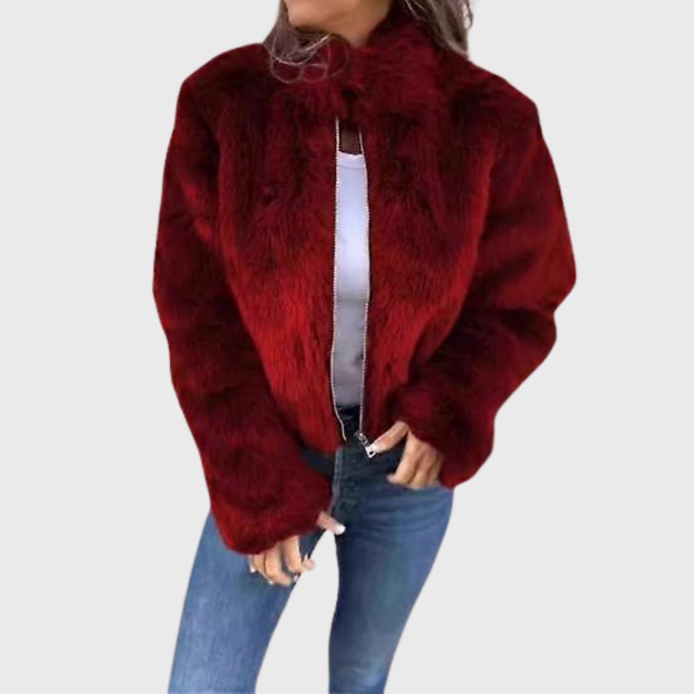 Sofia - Ženska termička Teddy Fleece jakna