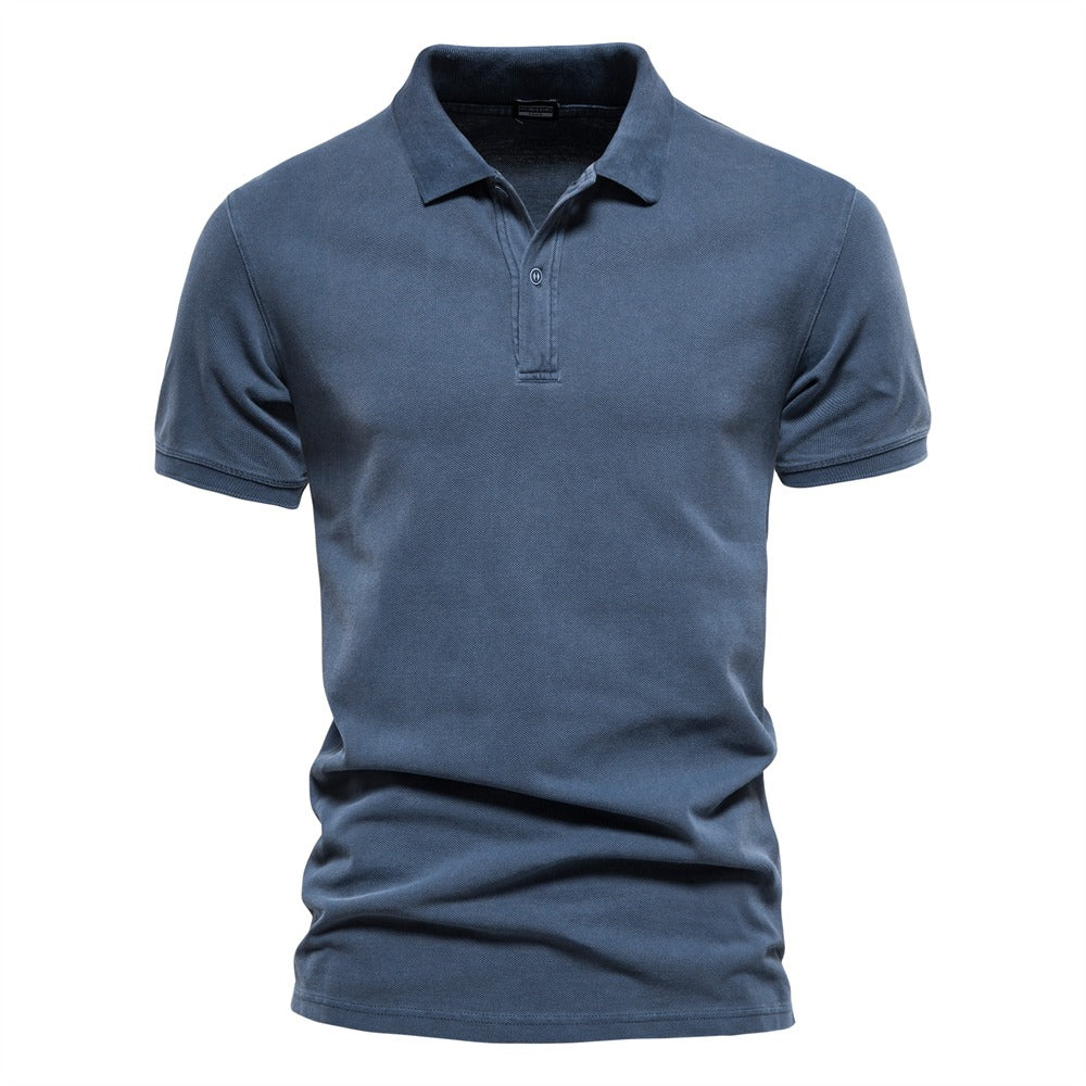 Polo Majica – Rebrasta Kragna, Tri Dugmeta