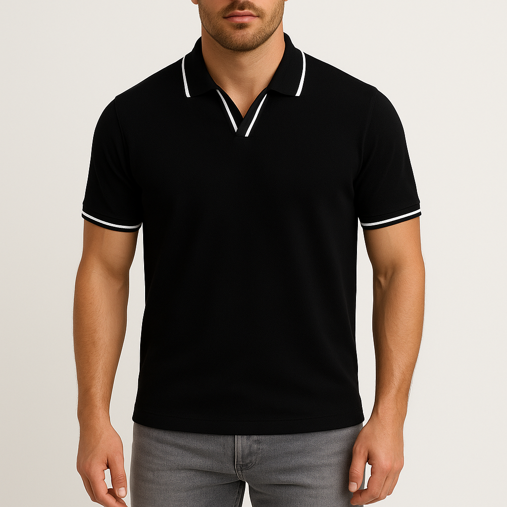 Polo Majica – Kontrastna Obrada