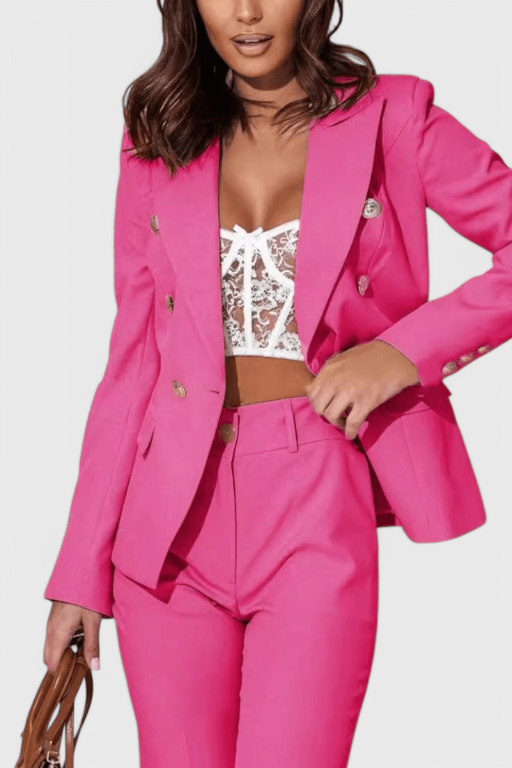 Rosalind – Elegantni komplet sa blejzerom i pantalonama