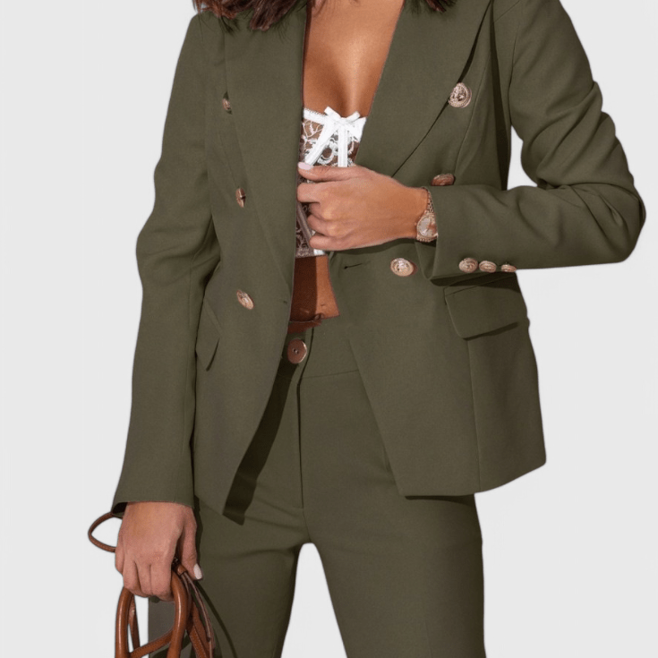 Rosalind – Elegantni komplet sa blejzerom i pantalonama