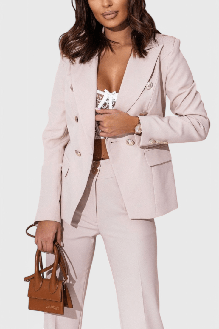 Rosalind – Elegantni komplet sa blejzerom i pantalonama