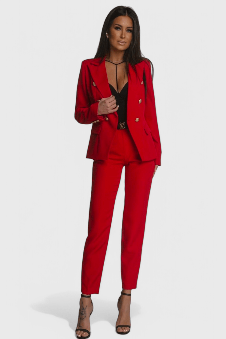 Rosalind – Elegantni komplet sa blejzerom i pantalonama