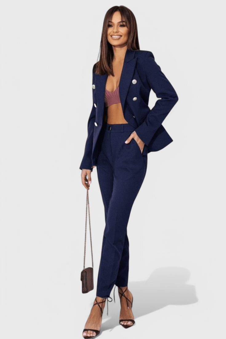 Rosalind – Elegantni komplet sa blejzerom i pantalonama