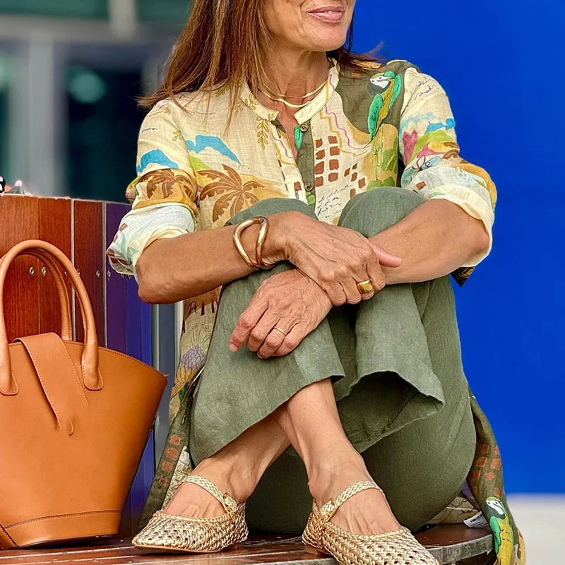 Jessica – Komplet sa bluzom i pantalonama