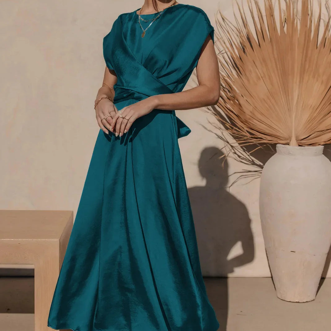 Kyra™ | Elegantna satenska haljina