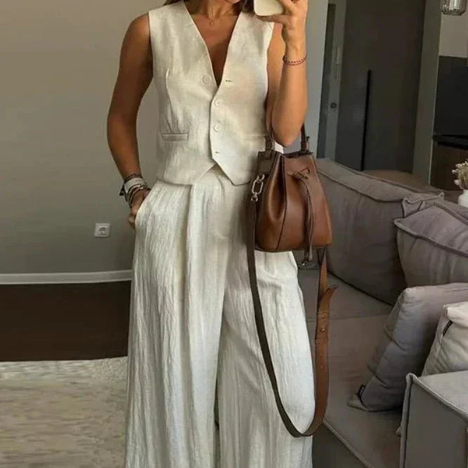 Sada Sorrento – Komplet sa prslukom i pantalonama