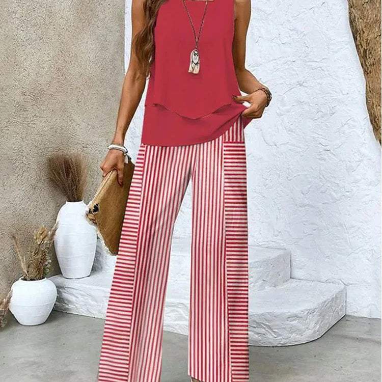 Elisa – Komplet sa bluzom i pantalonama